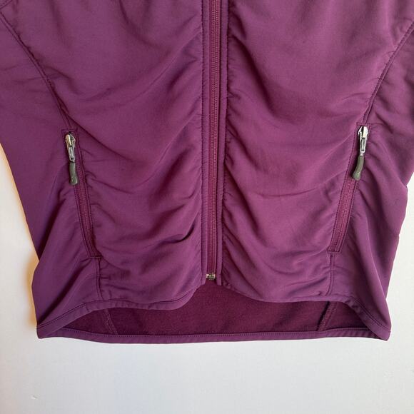 Ibex Softshell Merino Wool Blend Vest Small Purple Lightweight Breathable - Picture 8 of 16